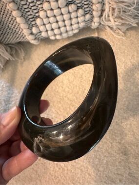 Chunky Resin Bangle Bracelet